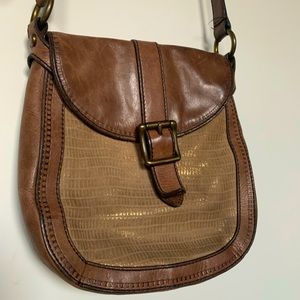 Small Fossil Satchel Bag